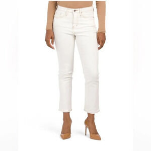 SAM EDELMAN High Rise Slim Straight Jeans